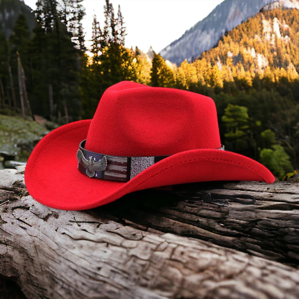 Le chapeau de cowboy Cow Style